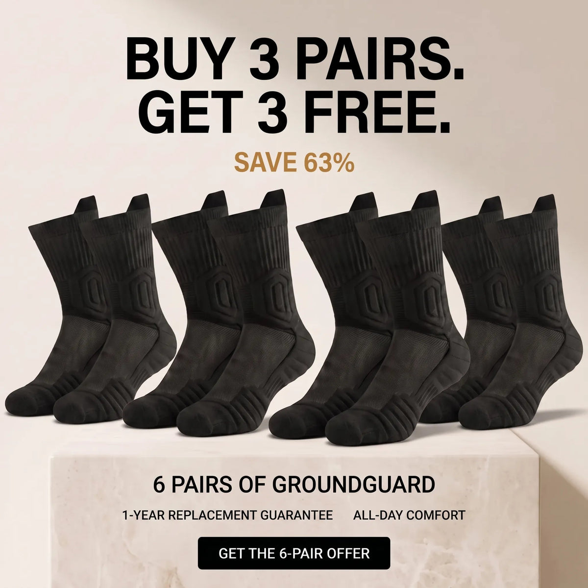 Chaussettes de travail TerraGuard™